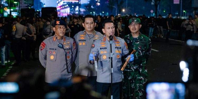 Penyampaian Aspirasi Berakhir Aman, Polisi Dalami Temuan Pisau dan Golok