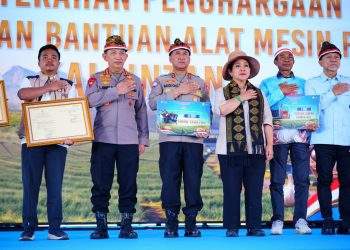 Polri Dorong Percepatan Swasembada Bawang Putih, Tanam Serentak dan Panen Raya di Sembalun*   