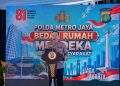Wujudkan Program Presiden, Polda Metro Jaya Resmikan 35 Rumah Layak Huni