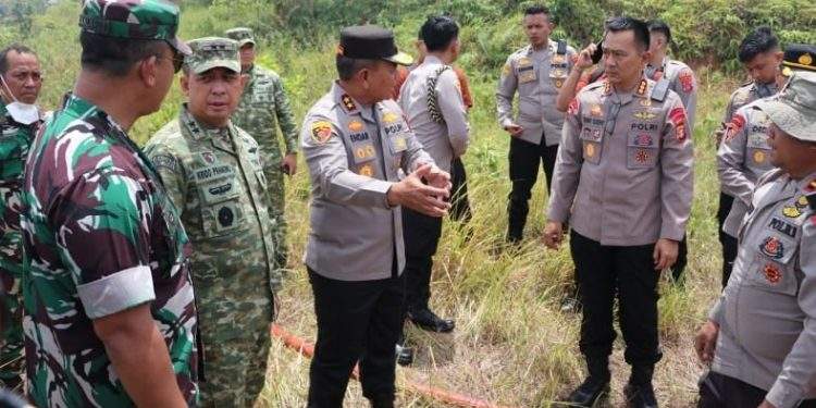 Respons Cepat Karhutla, Kapolda Kaltim Turun Langsung Pantau Titik Api di Balikpapan