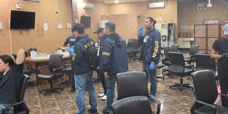 Bareskrim Polri Bongkar Praktik Judi Casino di Sukoharjo, 71 Orang Diamankan