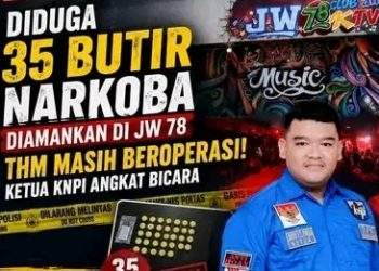 Diduga Setoran Lancar ,Peredaran Miras Dan Extasi Di THM JW78 Dilindungi