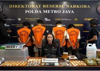 Polda Metro Tangkap Sindikat Pengedar Sinte via Medsos di Jakarta