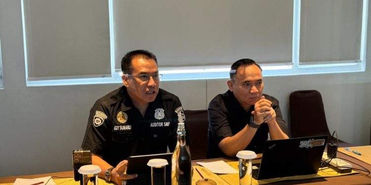 Bintek SMP Hari Ketiga, Tim Audit Baharkam Polri dan PT. Pertamina Patra Niaga, Tuntaskan Pemeriksaan Elemen Pola Pengamanan