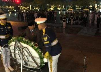 Presiden Prabowo Subianto Melakukan Renungan Suci dan Ziarah Nasional di Taman Makam Pahlawan (TMP) Kalibata