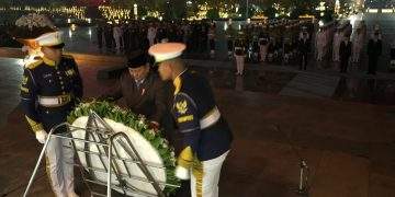 Presiden Prabowo Subianto Melakukan Renungan Suci dan Ziarah Nasional di Taman Makam Pahlawan (TMP) Kalibata