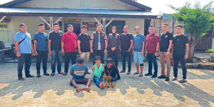 Kurang dari 24 Jam, Satreskrim Polres Pasbar Tangkap Empat Terduga Pelaku Asusila Air Bangis