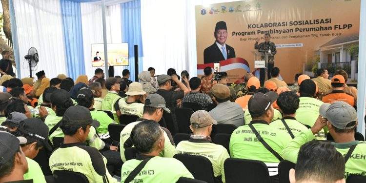 BP Tapera bersama Bank Jakarta Lakukan Sosialisasi FLPP Kepada PJLP Petugas TPU Tanah Kusir