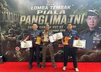 Kombes Pol. Rantau Isnur Eka Raih Juara II Overall Handgun Divisi Standar di Panglima TNI Cup 2026