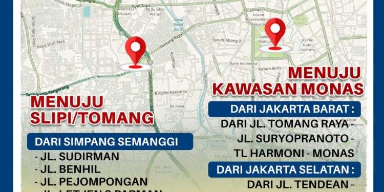 Polda Metro Jaya Siapkan Rekayasa Lalu Lintas Situasional, Warga Diimbau Rencanakan Perjalanan
