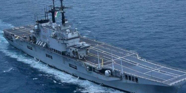 Kapal Induk Garibaldi Resmi Ganti Nama Jadi KRI Sriwijaya-100