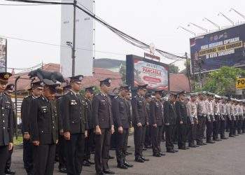 Kapolres Sukabumi Kota Pimpin Upacara Hari Kesaktian Pancasila