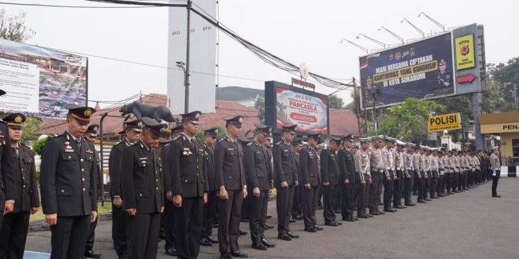Kapolres Sukabumi Kota Pimpin Upacara Hari Kesaktian Pancasila