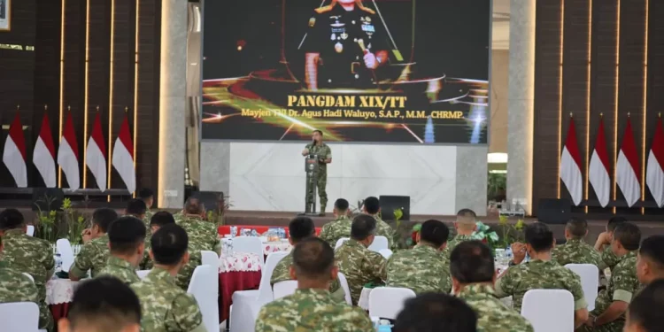 Pimpin Laporan Korps 41 Perwira, Pangdam XIX/Tuanku Tambusai Ingatkan Soal Amanah