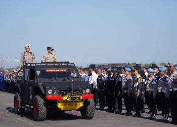 2.678 Personel Dikerahkan, Kapolda NTB Pimpin Apel Ops Mandalika Rinjani 2026 Amankan MotoGP