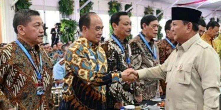 Prabowo Panggil 800 Pati TNI-Polri, Ini yang Disampaikan di Istana