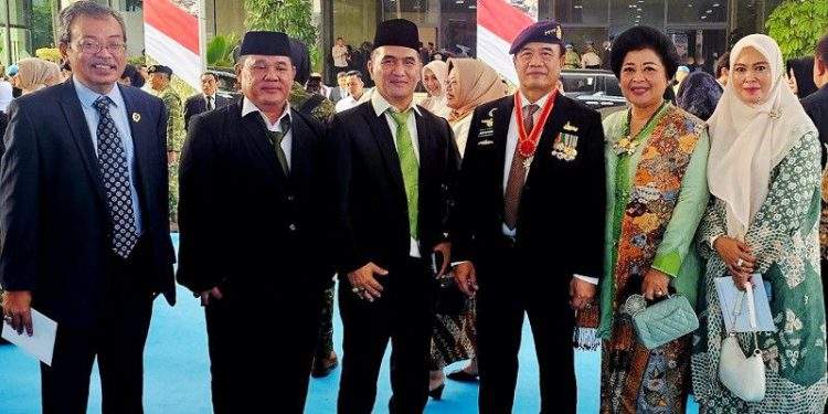 Purnawirawan dan Prajurit Aktif Bertemu dalam Satu Momentum   