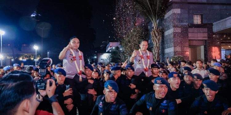 Suasana Kebersamaan Warnai Pisah Sambut Pimpinan Polda Metro Jaya