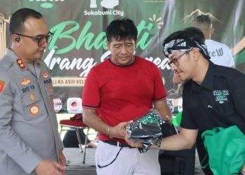 Hadiri Tali Ka Asih Grab Sukabumi, Kapolres: Jaket Boleh Beda, Semangat Tetap Satu