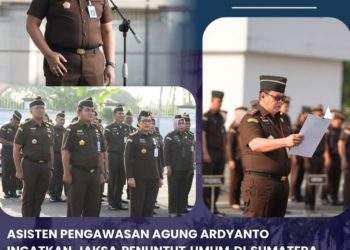 Aswas Kejati Sumut Tegaskan Profesionalisme dan Integritas Jaksa dalam Penanganan Perkara Pidana