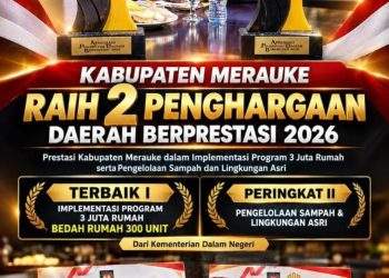 Bupati Yoseph Gebze Terima Penghargaan Tertinggi Kategori Strategic Leadership Ajang National Governance Award 2026