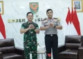 Kapolda Sumsel Kunjungi Kodam II/Sriwijaya, TNI-Polri Perkuat Koordinasi