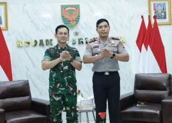 Kapolda Sumsel Kunjungi Kodam II/Sriwijaya, TNI-Polri Perkuat Koordinasi